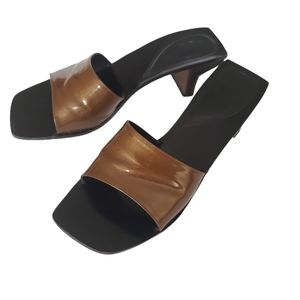 Charles Jourdan Heeled Slides/Mules Size 10